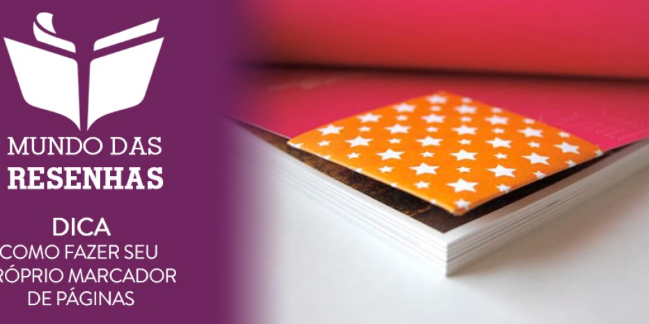 Como Fazer seu próprio marcador de páginas