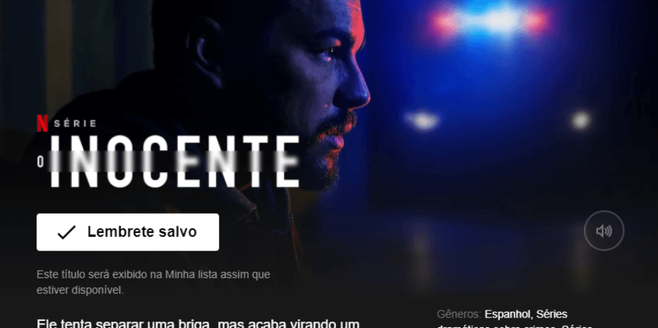 O Inocente – Série Baseada no Livro da Harlan Coben já está na Netflix