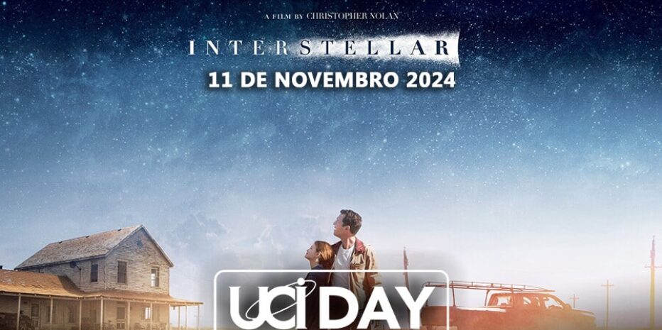 Interestellar nos Cinemas em 2024 – Dia 11 de Novembro no UCI